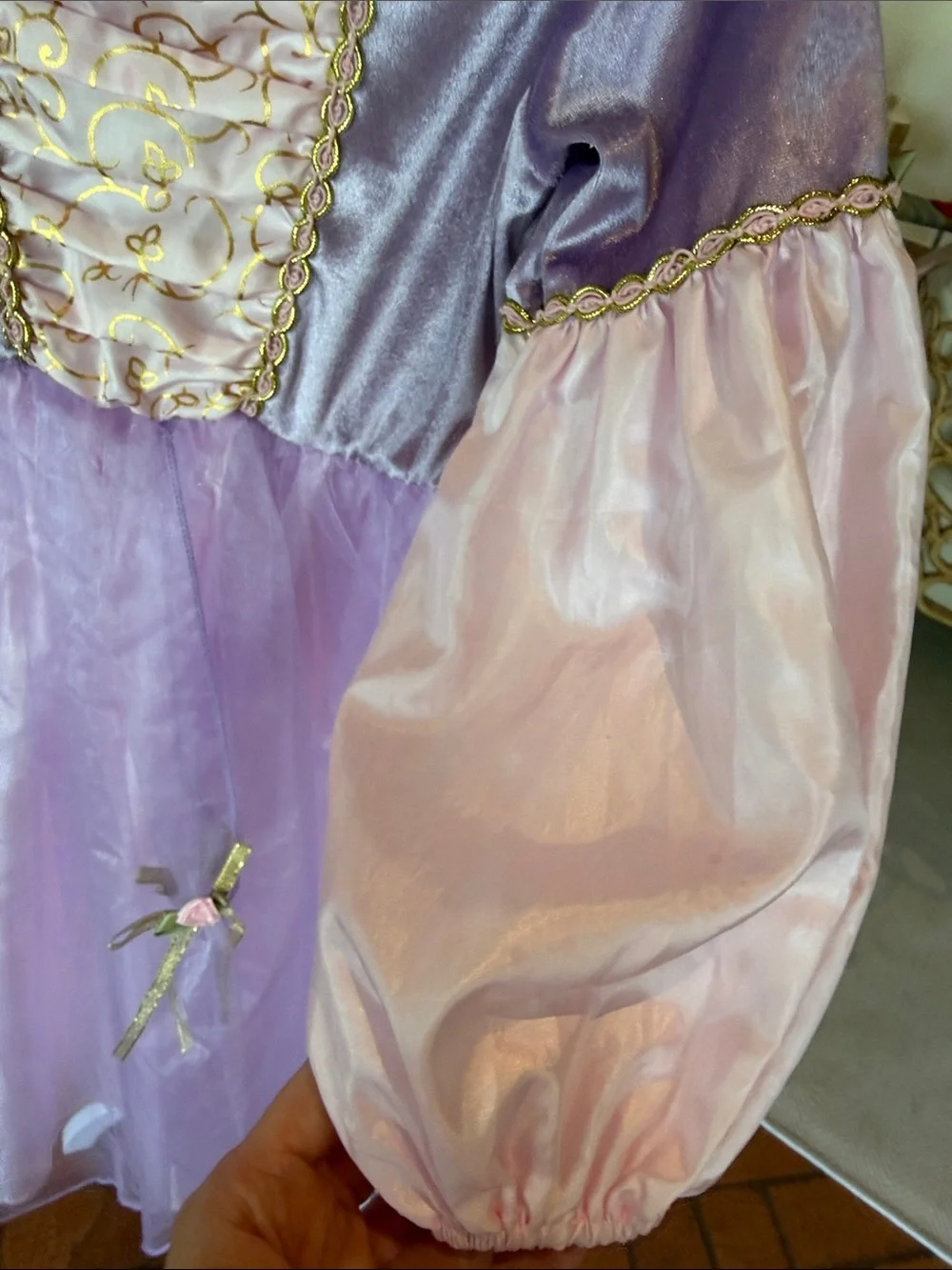 Little Adventures - Girls' Deluxe Rapunzel Dress-Up Costume - Size: 5-7Y